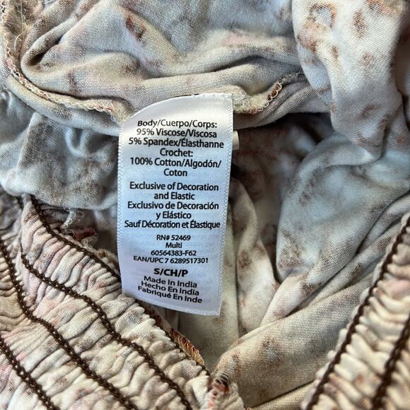 Sofia Jeans leopard print wild terrain sandshell tiered maxi dress, size small - Picture 10 of 12